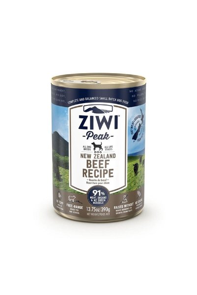 ZIWI Peak Wet Food for Dog Beef Recipe, 390g