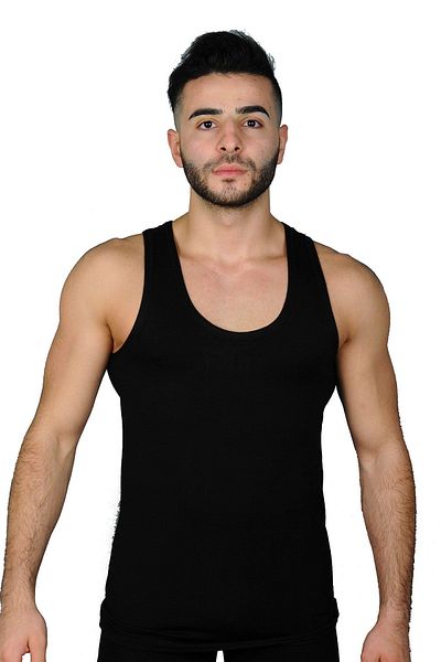 Tutku Elit Ανδρικό εσώρουχο Black Modal Elastane 6 τεμαχίων