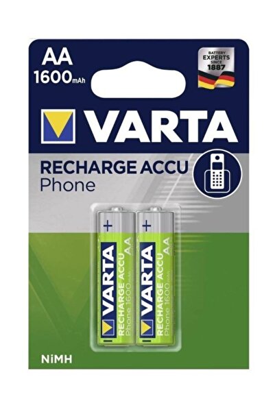 Varta Aa 1600mah Şarjlı Kalem Pil 2li Blister