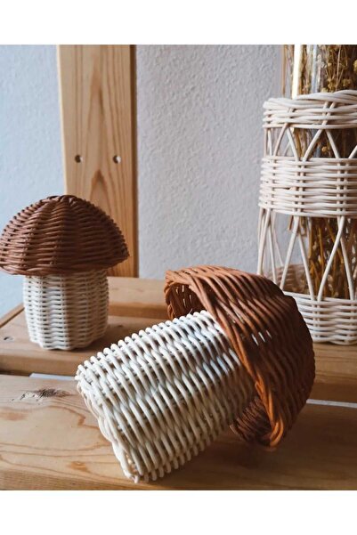 Genel Markalar RATTAN BAMBU AÇIK KAHVE MANTAR