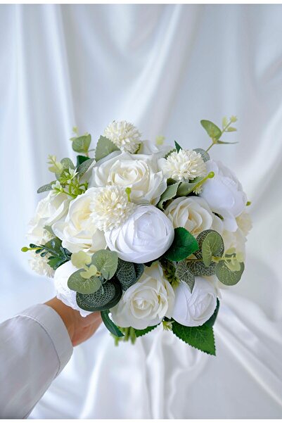 Uğur Gelin Buketi İlk Aşk Şakayık Gelin Buketi