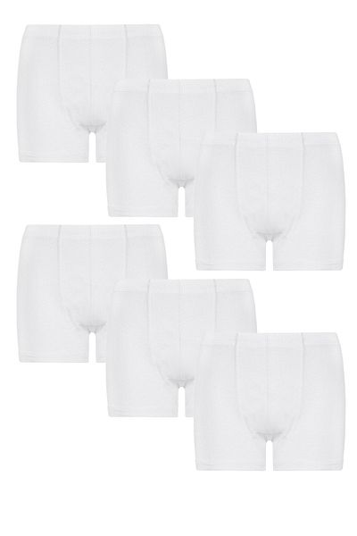 FSM1453 Boy's Cotton Rib Color Boxer 6 Pack -230