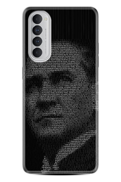 Kılıfland Oppo Reno 4 Pro Kılıf Hayat Serisi Desenli Yüce Atatatürk-Product C...