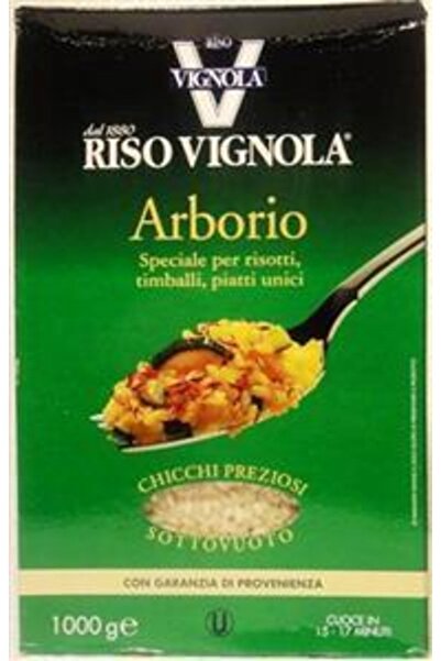 Riso Vignola Arborio Risotto Pirinci 1 Kg.