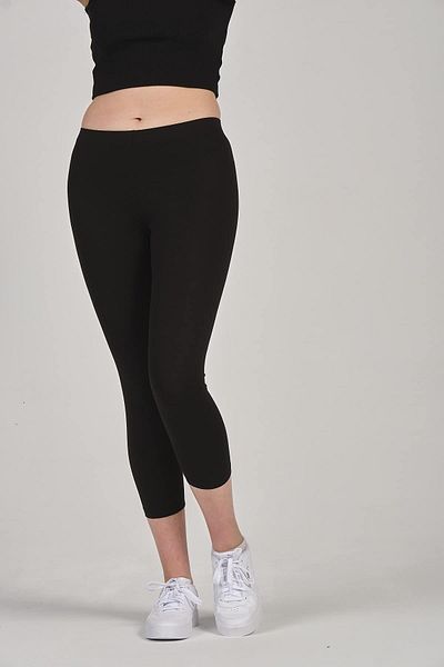 FSM1453 Women's Cotton Capri Length, King Size Above Ankle Lycra Leggings - 4053