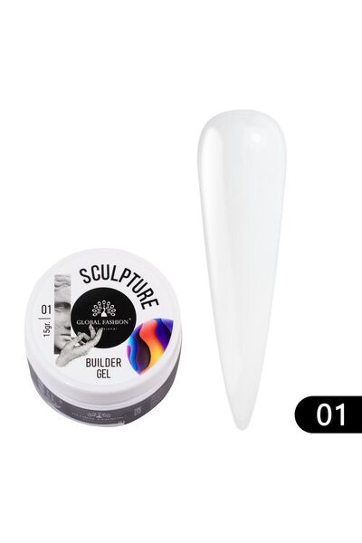 Fontenay Sculpture Poly Gel 15 gr 01 - Hamur Jeli Renk:clear 15gr No:1