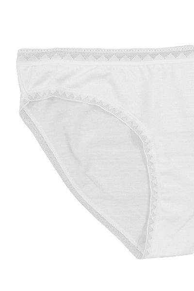 FSM1453 Γυναικεία Modal Normal Waist Bikini Ruched Slip Lycra εσώρουχα -3052