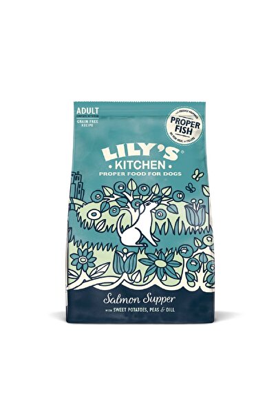 Lily's Kitchen طعام جاف للكلاب البالغة من سالمون سابر، 7 كجم