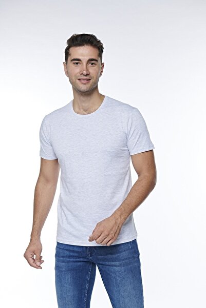 FSM1453 Men's Cotton Short Sleeve Colorful T-shirt - 421