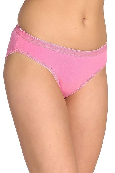 Tutku Chiloți de bikini roz de damă, pachet de 12 ELF568T0635CCM12