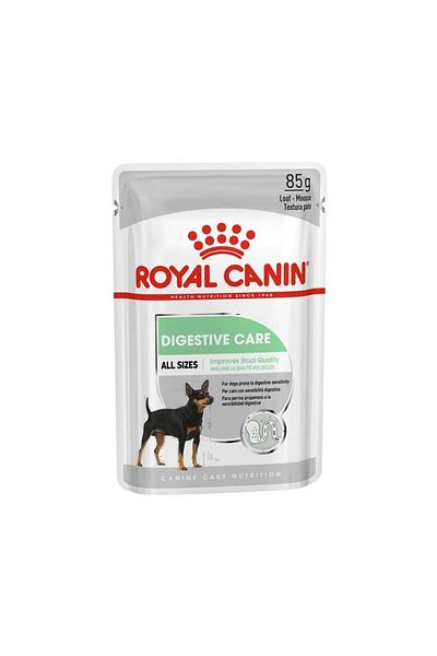 Royal Canin Canine Care Nutrition Digestive Care Dog Food Pouch - 85g - Pack of 12