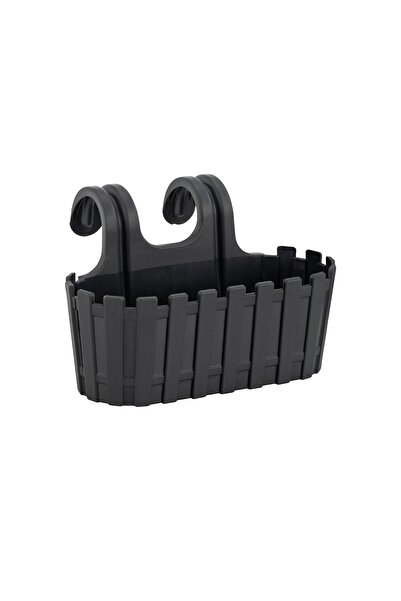 Poliwork 1 Adet Akasya Balkon Saksı Kolay Askı 30 Cm 3 Lt Denge Aparatlı - An...