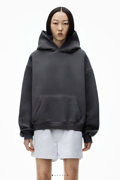OKULCUBABA Women's Oversize Cotton Seasonal School Sweatshirt - 3 Thread Kang...