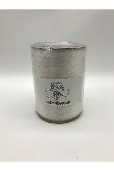 Hobimos 1000 Meters 0.7 Mm Transparent Flexible Elastic Line - Bracelet, Necklace, Ring String