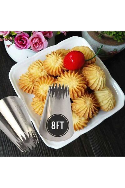 PASTA VİSTA Şanti Krema Kurabiye Yapım Duyu 8ft