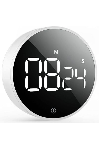 Streak Home Kitchen Magnetic Timer Led Voice Digital Meal Lecture Countdown Mini Stopwatch with Magnet