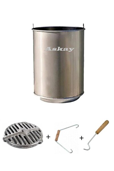 ASKAYYAPI Soba Kovası Izgara Çengel Tutacak (AS)