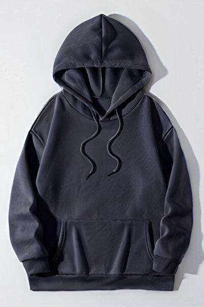 OKULCUBABA Trend Hoodie - Hooded, Seasonal, School Sweatshirt, Loose Cut Kang...