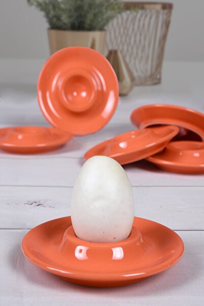 Keramika Turuncu Ege Yumurtalık 13 Cm 6 Adet