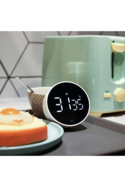 Streak Home Kitchen Magnetic Timer Led Voice Digital Meal Lecture Countdown Mini Stopwatch with Magnet