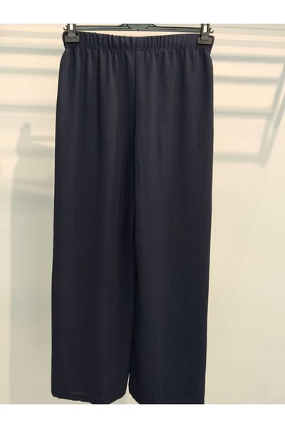 KIYAFET Large Size Elastic Wide Leg Women's Trousers - Ayrobin