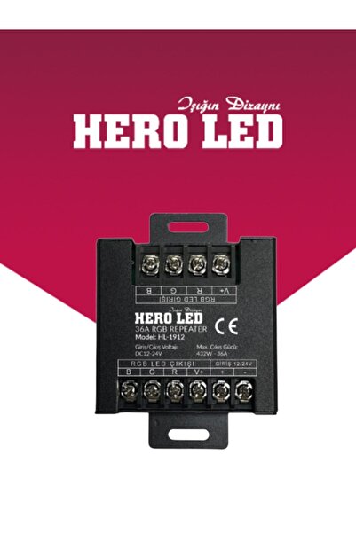 Hero Led Hl-1912 36 Amper Rgb Repeater