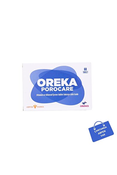 Oreka Porocare Magnezyum Kompleks Sabah ve Gece Aynı Takviye Edici Gıda