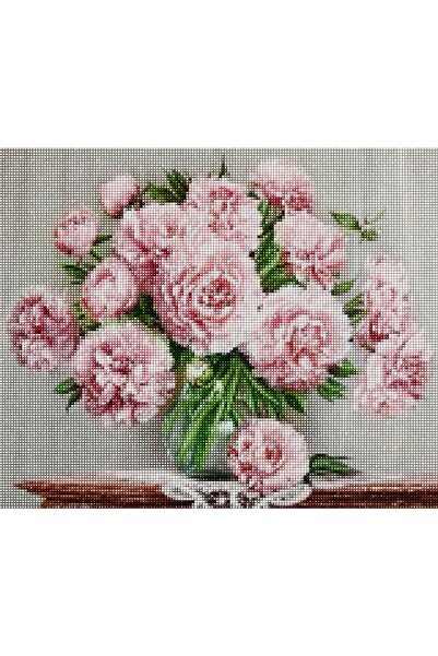 MAXİ Şakayık Buketi - Diamond Painting, Elmaslı Goblen, Mozaik Tablo, Elmas, ...