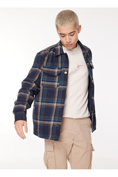 WRANGLER Вільний крій, зручний крій, темно-синій, еко-шерсть, куртка-жакет