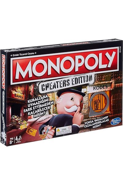 Monopoly Cheater's Edition Escape from Code E1871 New Design 1017785