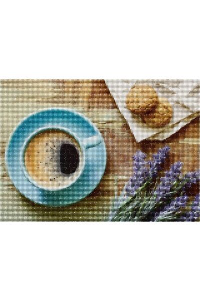 MAXİ Günaydın - Diamond Painting, Elmaslı Goblen, Mozaik Tablo, Elmas, Boncuk, Taş Işleme 50 X 40cm