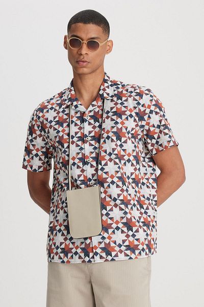 Lee ComfortableFit- 100% Cotton MulticolorLooseFit Shirt