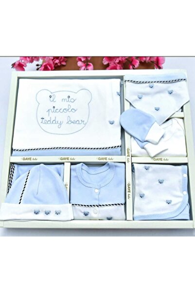 Gaye Bear Desenli Bebe 10'Lu Set Takım