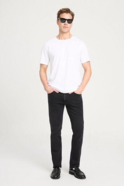 WRANGLER Ecru Crew Neck 100% Cotton Regular Fit T-Shirt