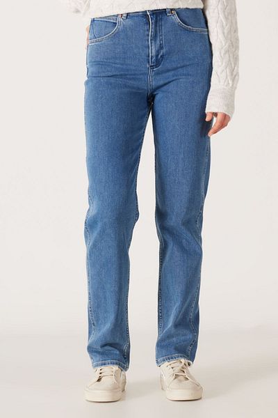 WRANGLER Dámské džínové džínové džíny s vysokým pasem Skinny Leg Stretchy Blue