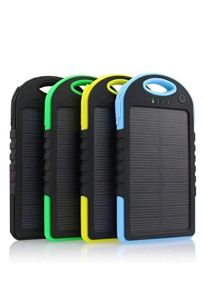 Angel Eye Güneş Enerjili Solar Powerbank 10000 mah Led Işıklı Taşınabilir Şar...