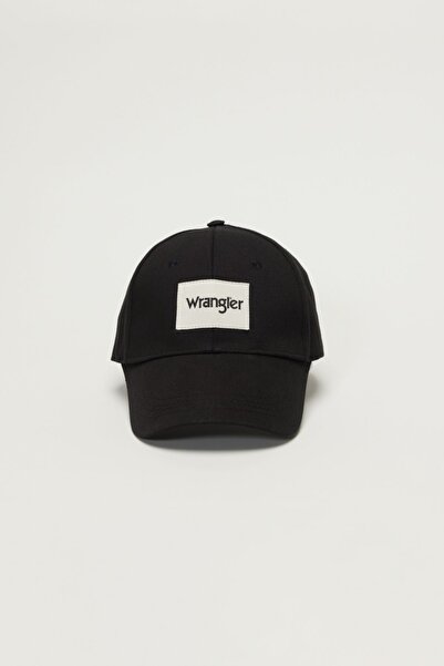 WRANGLER %100 Pamuk Siyah Şapka