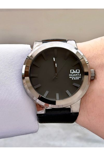 Q&Q Unisex Wristwatch 3g2405 Metal Black
