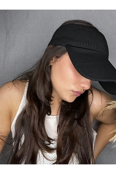 laviyonsa Summer Sports Running Cap with Visor - Fabric Elastic