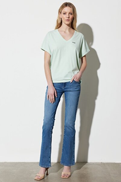 WRANGLER Bootcut Fit Regular Waist Wide Leg Stretchy Jean Jeans