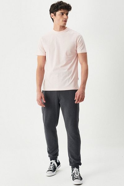 Riders by Lee Hellrosa T-Shirt mit Rundhalsausschnitt, 100 % Baumwolle, RegularFit