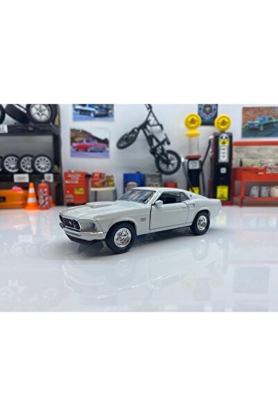 WELLY 1:36 Ölçek 1969 Mustang Boss 429 Model Araba