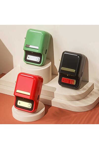 NiiMbot طابعة ملصقات حرارية محمولة تعمل بالبلوتوث Niimbot B21S من RED Niimbot...