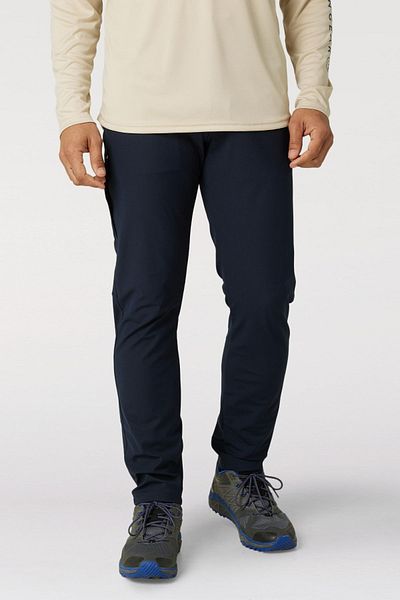 ALL TERRAIN GEAR -x- Wrangler Stretchy Blue Men's 5 Pocket Trousers - Regular Fit, Straight Leg
