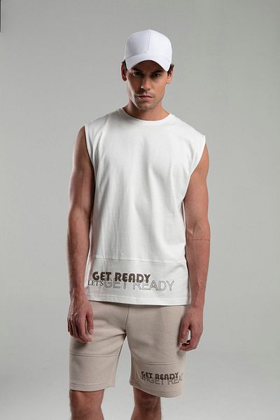 BENMANAJ White Men's Athlete - Printed