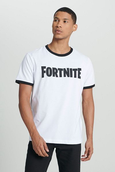 Lee Weißes T-Shirt mit normaler Passform, 100 % Baumwolle, Rundhalsausschnitt
