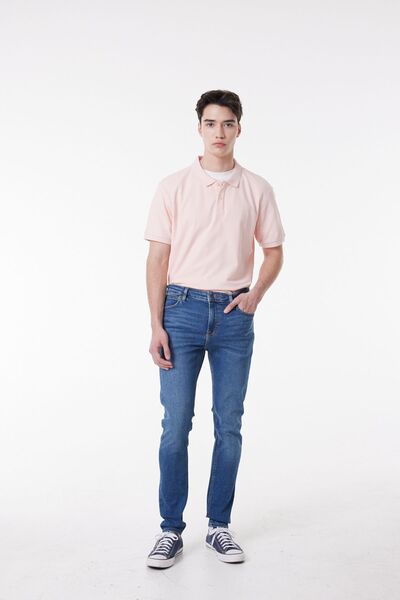 Lee Skinny Fit Dar Kesim Düşük Bel Açık Mavi Malone Jean Denim Kot Pantolon