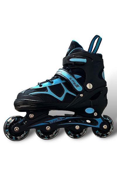 Cool Wheels 4 Wheels Illuminated - Gift Helmet with 2 2 Adjustable Bags