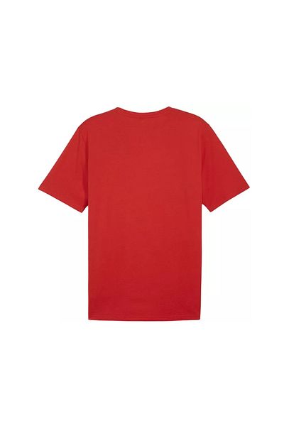Puma Teamrise logós mez pamut férfi alkalmi póló 65870501   Piros