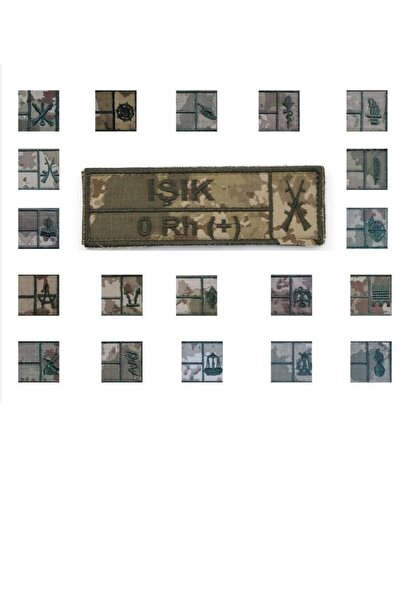 SINGLE SWORD Yeni Tip Tsk Kamuflaj Isimlik Yeni Tip Tsk Kamuflaj Isimlik